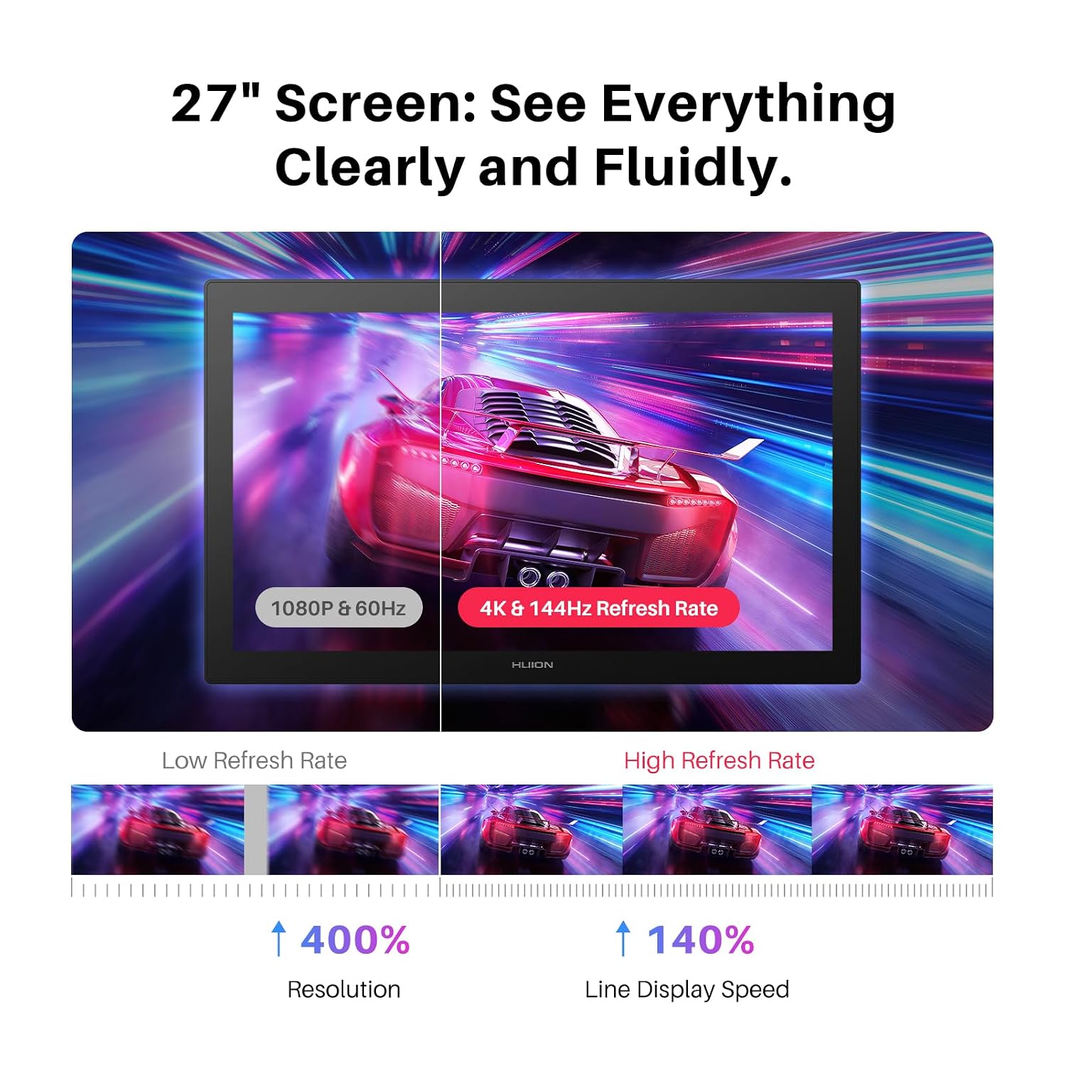 HUION Kamvas Pro 27 (144Hz) 4K - Image 2