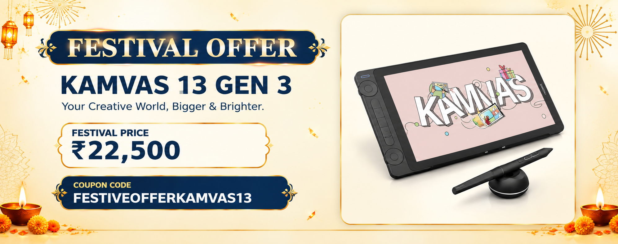 New Gen 3 with 16K Pen Pressures 